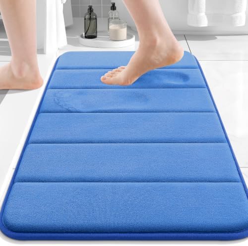 Buganda Memory Foam Bath Mat 24 x 16, Ultra Soft Absorbent Bathroom Rugs by Buganda