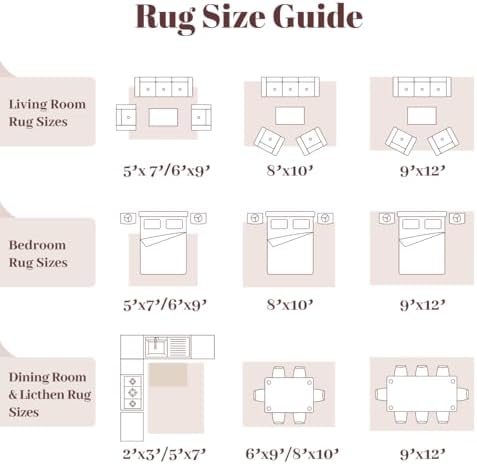 Homemate Washable Rug 4x6 Area Rugs - Vintage Rugs for Living Room - Image 6
