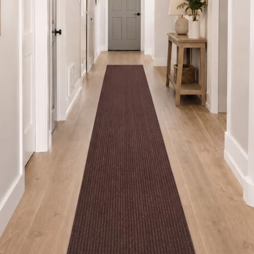 Ottomanson 2x48 Hallway Runner Rug – Non-Slip Indoor Outdoor Door Mat by Ottomanson