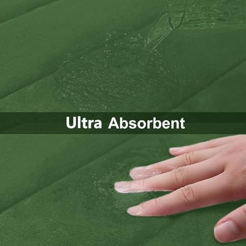 Buganda Memory Foam Bath Mat 30 x 20, Ultra Soft Absorbent Bathroom Rugs - Image 5