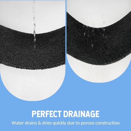 Hargiis Non-Slip Bathtub Mat, Anti Slip Shower Mat, Fast Drying Bathtub Mats, Foot Scrubber Mat, Anti Slip Mat for Tub, Floor, Bathroom, Kitchen, Home, Hotel (Black 24"×16") - Image 6