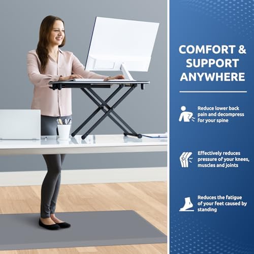 0.8" Thick Kitchen Mat Cushioned Anti Fatigue Rug Comfort Floor Mats - Image 4