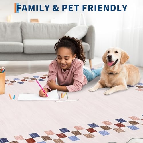 GarveeHome Rug Runners for Hallways 2x8 Washable Scalloped Kitchen Rug - Image 3