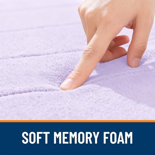 OLANLY Memory Foam Bath Mat 35x16, Super Soft and Absorbent Bathroom Rugs - Image 5