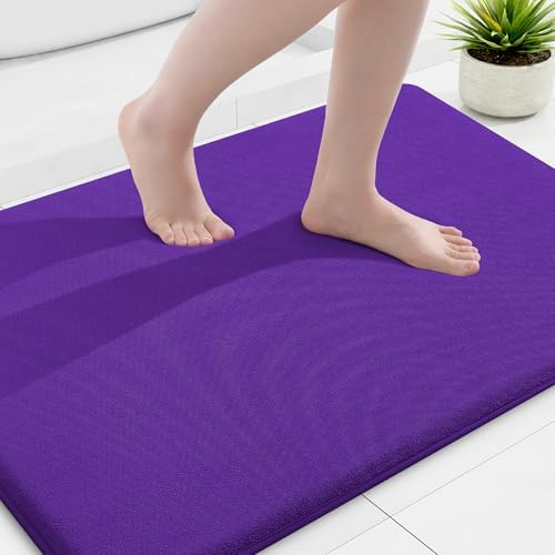 Smiry Memory Foam Bath Mat 36x24, Extra Soft and Absorbent Bathroom Rugs by Smiry