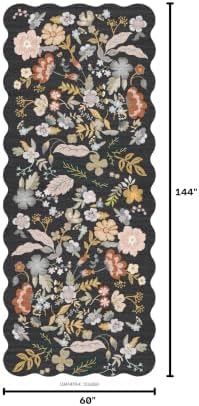 5x12 Runner Rug for Hallway: Washable Non Slip Living Room Area Rug - Image 2