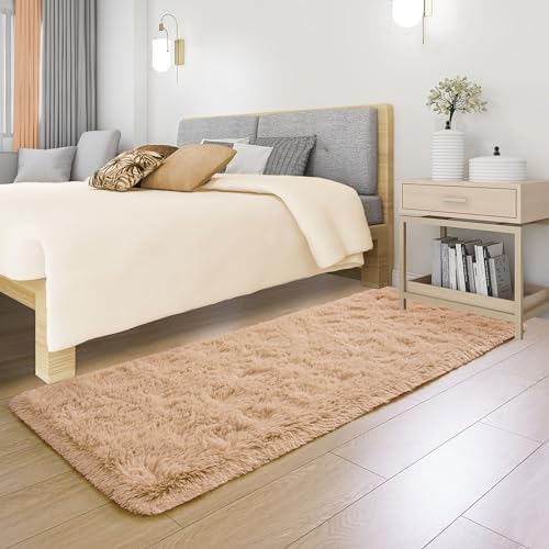 Tepook Soft 2x6 Runner Rugs for Bedroom Living Room Fluffy Plush - Image 3