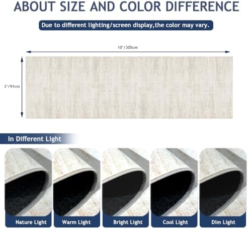Washable Runner Rugs 3x10 Abstract Kitchen Runner Rug Non Slip Backing, Ultra-Thin Carpet Runners for Hallway 10 ft,Long Rug Runner for Entryway Living Room Bedroom Laundry Room - Image 2