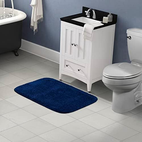 Garland Rug Traditional Bath Rug, 24-Inch by 40-Inch, Navy - Image 2