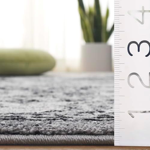 SAFAVIEH Vintage Hamadan Runner Rug 2'3"x10', Grey & Black VTH214K - Image 5