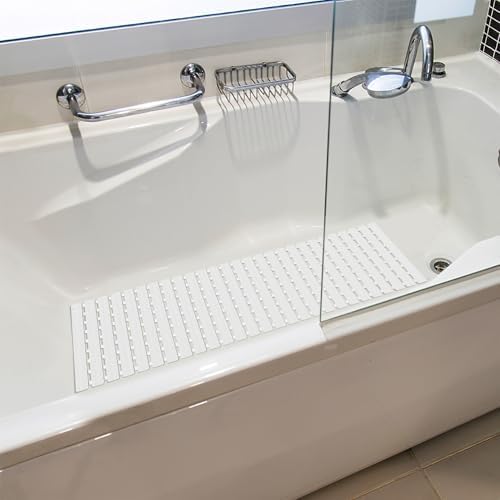 BEMISO Shower Mat Non Slip Bathtub Mat 37.4 x 15.7 Inch Bath Mat for Tub - Image 7