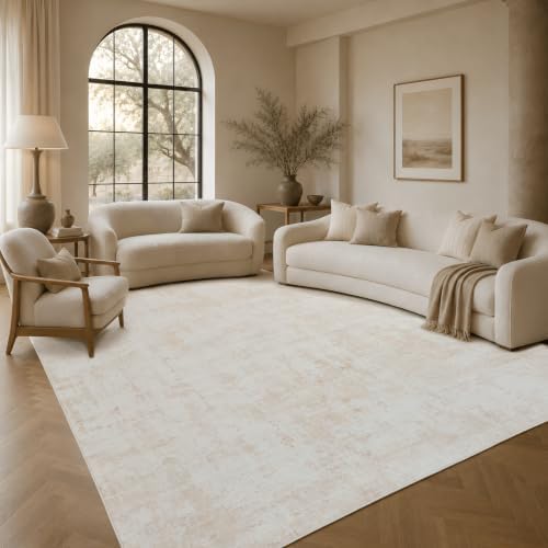 10x12 Area Rugs Washable Modern Abstract Living Room Bedroom Rug by Unknown