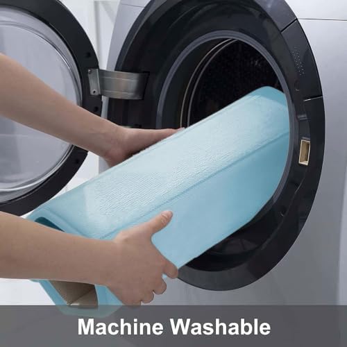 Buganda Memory Foam Bath Mat 34 x 20, Ultra Soft Absorbent Bathroom Rugs - Image 6
