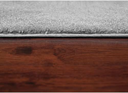 Garland Rug Traditional Nylon Washable Platinum Gray 2 Bath Rugs (21" X 34", 22" X 60") - Soft, Absorbent, and Stylish for Your Bathroom - Image 7