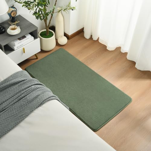 Amearea Modern Washable Runner Rugs, 2x4 Sage Green Bedroom Runner Rug - Image 7
