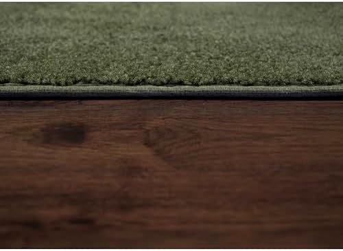 Garland Rug Traditional Nylon Washable Deep Fern 5 Piece Set - Lid, Contour, 3 Bath Rugs - Soft, Absorbent, and Stylish for Your Bathroom - Image 7