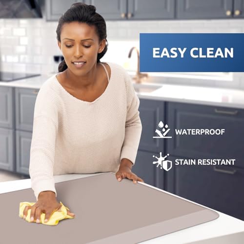 KitchenClouds 0.8" Thick Kitchen Floor Mat Cushioned Anti Fatigue (39"x20") - Image 3