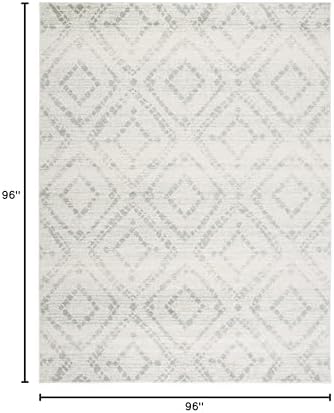SAFAVIEH Adirondack Square Rug 8', Boho Ivory & Green ADR131X - Image 2