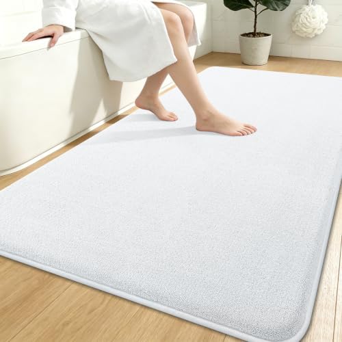 Smiry Memory Foam Bath Mat 71x47, Extra Soft Absorbent Bathroom Rugs by Smiry