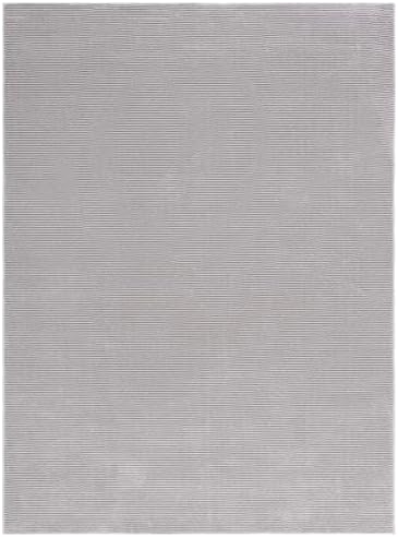 SAFAVIEH Revive Collection Accent Rug - 4' x 6', Grey, Solid Design, Non-Shedding & Easy Care, Ideal for High Traffic Areas in Entryway, Living Room, Bedroom (REV102F) - Image 2