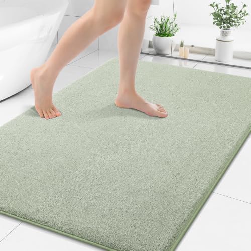 Smiry Memory Foam Bath Mat 44x32, Extra Soft Absorbent Bathroom Rugs by Smiry