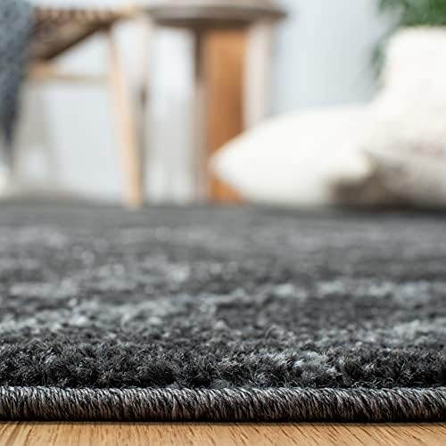 SAFAVIEH Adirondack Collection Runner Rug - 2'6" x 12', Dark Grey & Grey, Modern Diamond Distressed Design, Non-Shedding & Easy Care, Ideal for High Traffic Areas in Living Room, Bedroom (ADR131F) - Image 5