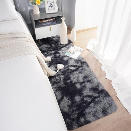 Chicrug Soft Runner Rugs for Bedroom Living Room Plush Fluffy Rug 2x8 - Image 4