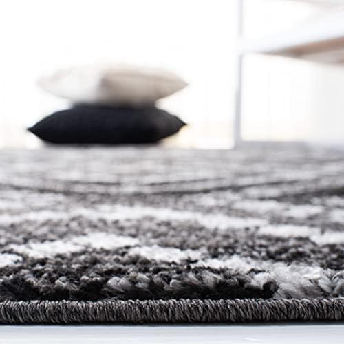 SAFAVIEH Adirondack Area Rug 5'1"x7'6", Boho Black & Ivory ADR131A - Image 5