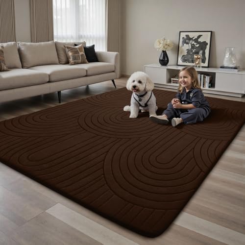 Sour Lemon 8x10 Area Rugs for Living Room Bedroom, Large Carpet Rug Coffee - Image 6