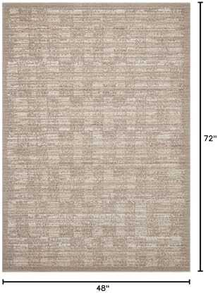 Loloi Darby Pebble/Sand 4'-0" x 6'-0" Accent Rug - Image 2