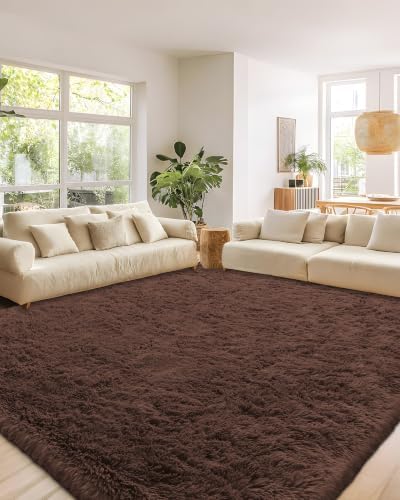 Smiry Area Rugs for Living Room Bedroom 4x5.9 ft, Fluffy Washable Carpet - Image 6
