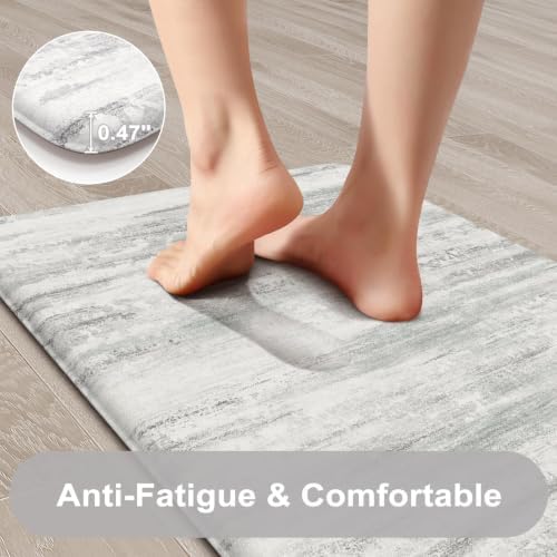 KIMODE Kitchen Mats Cushioned Anti Fatigue,Padded Kitchen Floor Mat 24"x71" - Image 3