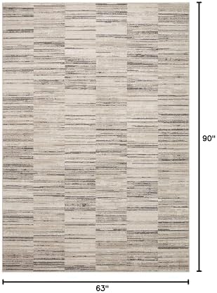 Loloi Darby Charcoal/Sand 5'-3" x 7'-6" Area Rug - Image 2