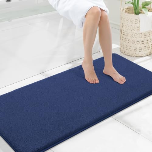 Smiry Memory Foam Bath Mat 47x20, Extra Soft Absorbent Bathroom Rugs by Smiry