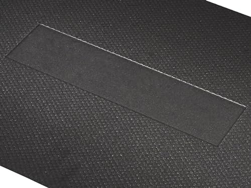 Amazon Basics 3/4" Rectangular Durable Anti-Fatigue Supportive Comfort Standing Mat, 32" x 20", Black - Image 4