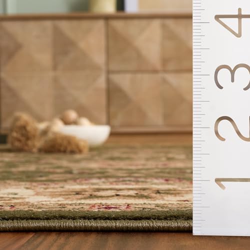 SAFAVIEH Lyndhurst Square Rug 10', Sage & Ivory LNH212C - Image 5