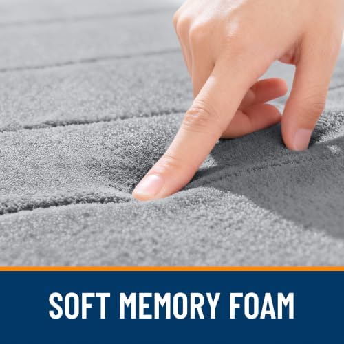 OLANLY Memory Foam Long Bathroom Rugs Runner 47x24, Super Soft Absorbent - Image 5