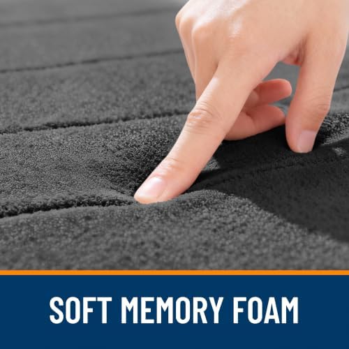 OLANLY Memory Foam Toilet Rugs U Shaped 24x20, Super Soft and Absorbent - Image 6