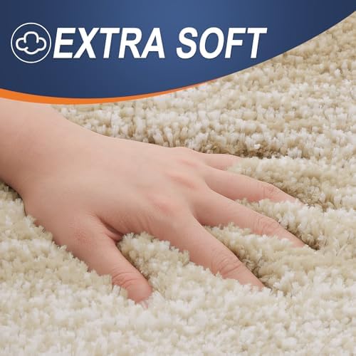 OLANLY Bathroom Runner Rug 40x20, Extra Soft Absorbent Microfiber Bath Rugs - Image 3