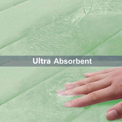 Buganda Memory Foam Bath Mat 31.5 x 20, Ultra Soft Absorbent Bathroom Rugs - Image 5