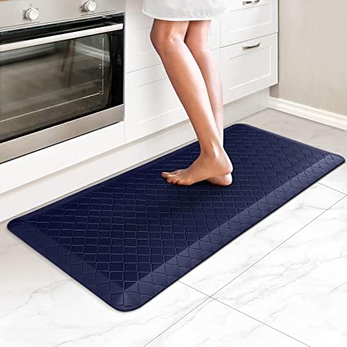 HappyTrends Kitchen Floor Mat - 4/5 Inch Thick Anti-Fatigue Kitchen Rug by HappyTrends
