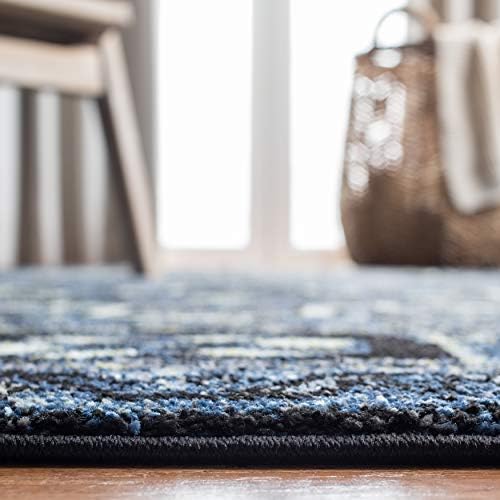 SAFAVIEH Vintage Hamadan Runner Rug 2'3"x8', Blue & Grey VTH211N - Image 4