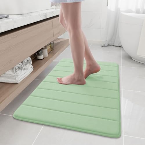 Buganda Memory Foam Bath Mat 35.4 x 24, Ultra Soft Absorbent Bathroom Rugs by Buganda
