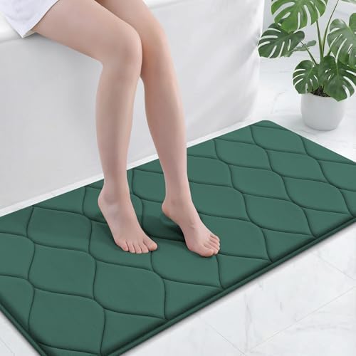 Smiry Memory Foam Bath Mat 47x24, Ultra Soft Absorbent Bathroom Rugs by Smiry
