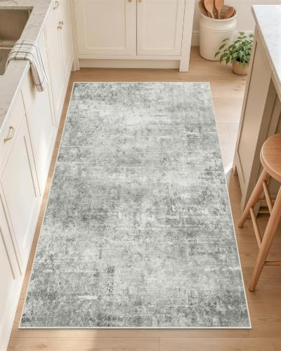 OLANLY 2x4 Washable Accent Rug Non Slip Carpet for Entryway Kitchen Bedside by OLANLY