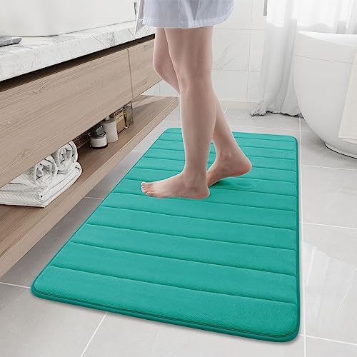 Buganda Memory Foam Bath Mat 47 x 24, Ultra Soft Absorbent Bathroom Rugs by Buganda
