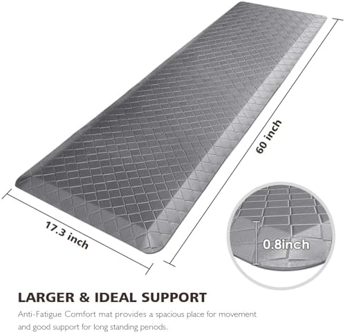 HappyTrends Kitchen Floor Mat - 4/5 Inch Thick Anti-Fatigue Kitchen Rug - Image 2