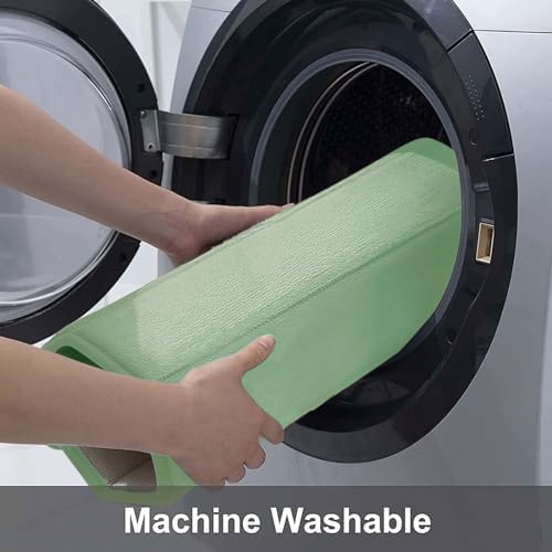 Buganda Memory Foam Bath Mat 60 x 24, Ultra Soft Absorbent Bathroom Rugs - Image 6