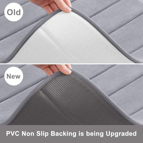Buganda Memory Foam Bath Mat 70 x 46, Ultra Soft Absorbent Bathroom Rugs - Image 4