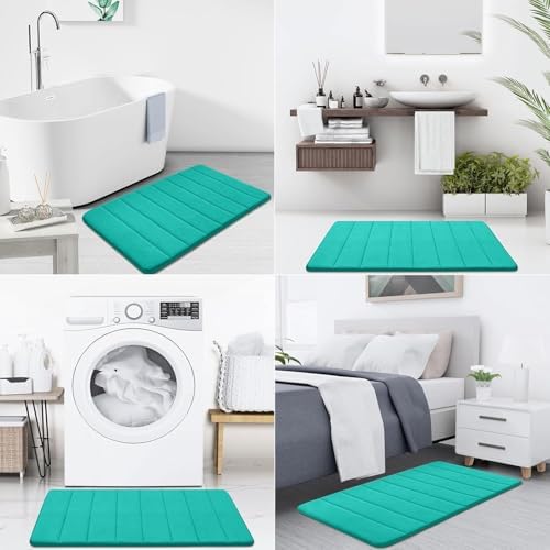 Buganda Memory Foam Bath Mat 59 x 17, Ultra Soft Absorbent Bathroom Rugs - Image 7